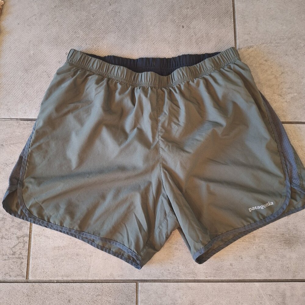 Patagonia Men's Athletic Shorts - Olive Green